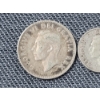 Image 2 : Two 80% Silver 1950 Canadian Coins - One Dime & One Quarter
