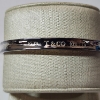 Image 2 : Stunning Tiffany & Co. 1837 Sterling Silver Bangle - Total Weight: 16.8g