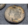 Image 5 : Lot of Three Morgan Silver Dollars - 1921-P, 1921-D & 1891-P