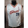 Image 1 : Lebron James Cleveland Cavaliers Reebok NBA Team Apparel Mesh Tank-Top Jersey - Size XL