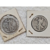 Image 1 : 90% Silver United States Half-Dollar Assortment (Walking Liberty) - AFV: $1.00