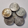 Image 1 : Six Assorted 40% Silver United States Kennedy Half Dollars ~ Face Value $3.00