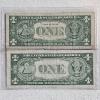 Image 2 : Two Historical United States $1 Silver Certificates FV: $2.00