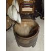Image 6 : *Pick Up At Mantua Home-No Shipping Available* Excellent Condition Vintage Cyclone Wooden Barrel Was
