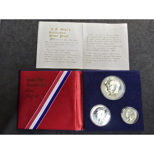 United States Bicentennial Silver Proof Set - 40% Silver