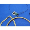 Image 3 : Assorted Costume Necklaces - Gold-Tone, Beaded, Pendant