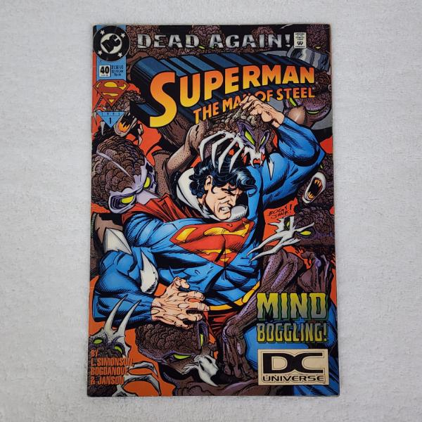 DC Superman The Man Of Steel JAN 1995 #1 ~ MIND BOGGLING