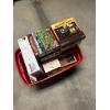 Image 7 : *Pick Up At Mantua Home-No Shipping Available* Red Storage tote full of Puzzles - Christmas - Houses