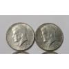 Image 2 : (4) Assorted Years/Mint Marks United States 40% Silver Kennedy Half Dollars - Face Value: $2.00