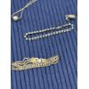 Image 2 : Lot of Costume Bracelets - Beautiful Piecces - Solid Bracelets - Bracelet with Different Charms 
