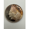 Image 1 : Silvertowne 1oz .999 Silver Indian Round
