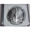 Image 2 : 1992 American Silver Eagle 1 oz Fine Silver Graded NGC MS 69