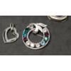 Image 2 : Sterling Silver Rings, Brooch, Bracelet & More - Total Weight: 55g