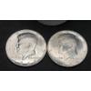 Image 2 : (2) 1964 90% Silver Kennedy Half Dollars In Coin Holder - Face Value: $1.00
