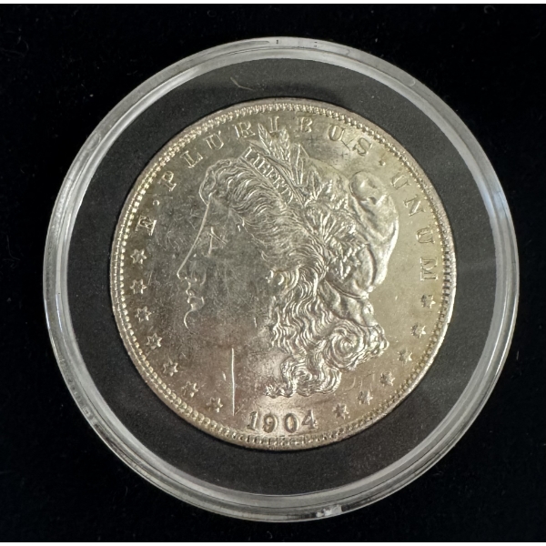 1904- O United States Morgan Silver Dollar- Wonderful Condition 