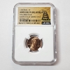 Image 1 : NGC Mint Error Uncirculated Broadstruck 1998 Lincoln Cent North East Error Collection 