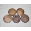 Image 4 : Wheat Pennies (Lot of 5)