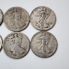 Image 4 : 10 Assorted Years United States 90% Silver Walking Liberty Half Dollars - Face Value: $5.00