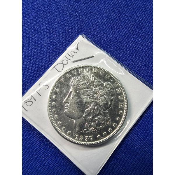 1897- S Morgan Silver Dollar - High Grade Coin