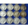 Image 4 : Lot of 20 Assorted Years Silver Mercury Dimes - 90% U.S. Silver - Face Value $2.00