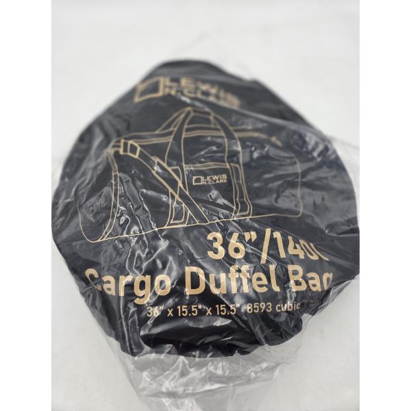 Brand New Black Lewis N. Clark 36'' x 15'' Duffle Bag