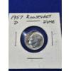 Image 2 : 1957- D Roosevelt Silver Dime - High Grade!