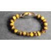 Image 6 : Women's Aria Tiger Eye Bead Stretch Stainless Steel Japan Movement Quartz Watch