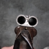 Image 21 : Vintage 1919 Ithaca Gun Co. Flues Double Barrel 12 GA Shotgun – Elaborate Floral Engraving