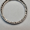 Image 3 : Stunning 10K White Gold Circle Pendant - Total Weight: 2.1g