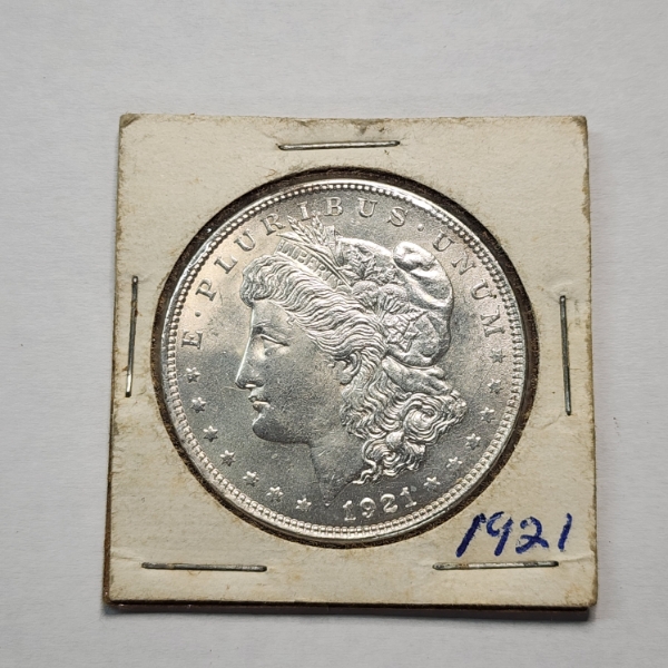 1921 Morgan Silver Dollar - 90% U.S. Silver