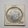 Image 1 : 1921 Morgan Silver Dollar - 90% U.S. Silver
