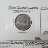 Image 2 : Lot of 5 Assorted Canadian Commemorative Quarters - BU/U