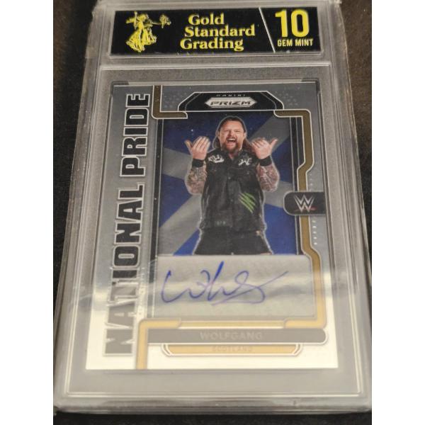 GSG Gem Mint 10 Wrestling Card - Wolfgang