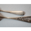 Image 5 : Sterling Silver: Steiff "Rose" Lemon Fork & Decorative Collectible Spoon TW: 33.5g