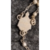 Image 3 : Dainty Sterling Silver Rosary & Sterling Silver Saint Michael Pendant 