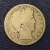 Image 1 : Rare 1898 O Barber (Liberty Head) Half Dollar - 90% Silver US Coin