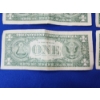Image 10 : x4 United States One Dollar $1 Silver Certificates