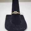 Image 1 : 14K Yellow Gold Ring with Solitaire Diamond - Size 6.5 - Total Weight: 2.1g