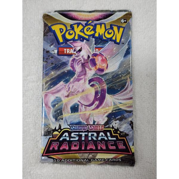 Pokemon Sword & Shield Astral Radiance Booster Pack Sealed - 10 Count Cards 