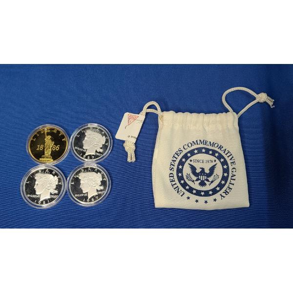 United States Commemorative Coin Gallery - Tribute/Commemorative Coins With Bag