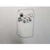 Image 1 : Assorted Sterling Silver Jewelry: Chain, Rings, Earrings Total Weight: 21.9g