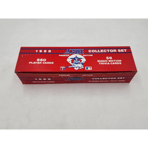 1988 Score Baseball Cards Collector Set Premier Edition - 660 Player Cards & 56 Trivia Cards