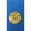 Image 1 : 1954 Columbus, Ohio Taxi Driver License Badge Pin