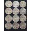 Image 4 : (12) 1966 40% Silver Kennedy Half Dollars - Face Value: $6