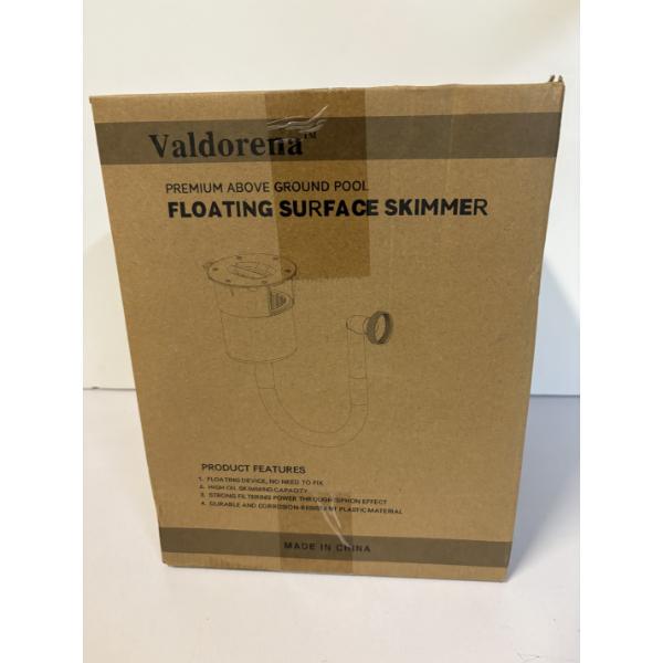 Floating Surface Skimmer for Above Ground Pool in Sealed Packaging - Valdorena