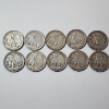 Image 5 : 10 Assorted Years United States 90% Silver Walking Liberty Half Dollars - Face Value: $5.00