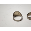 Image 4 : 2 - 10K Gold Rings - Sizes 8.5 and 9 Total Weight: 16.5g