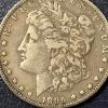 Image 2 : RARE 1895 O Morgan Silver Dollar Key Date Circulated  - Nice