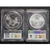 Image 2 : 2 PCGS MS69 American Silver Eagles