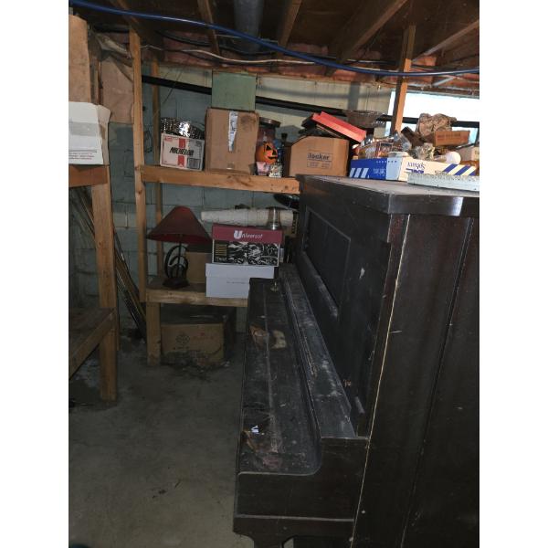*Pick Up At Louisville Home - No Shipping Available* Vintage Upright Piano, Lamps, Holiday Items, 